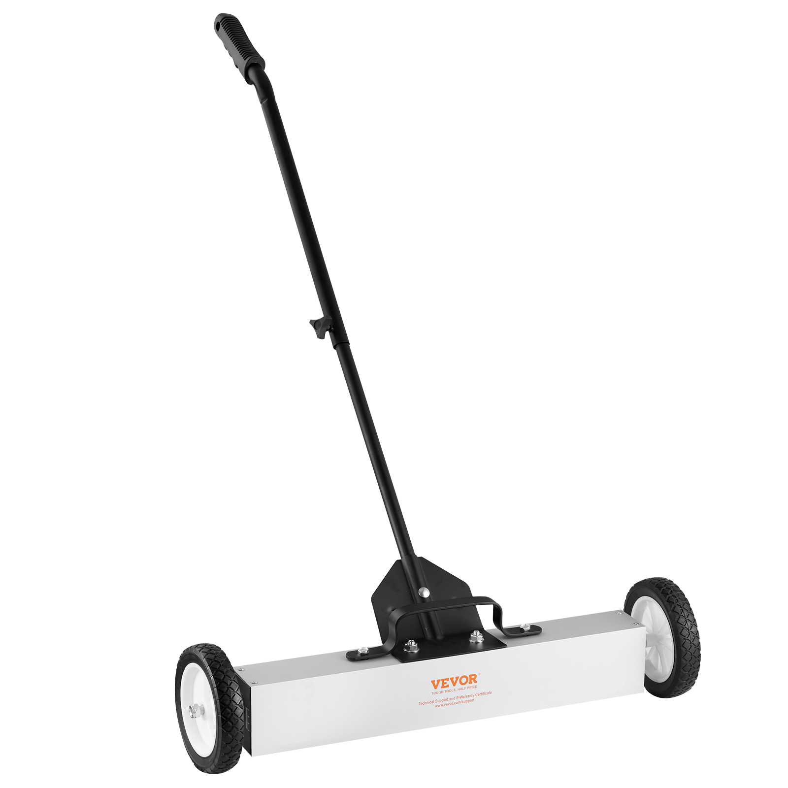 Rolling Magnetic Sweeper 24 Inch 50LB Push Magnet Pickup Tool