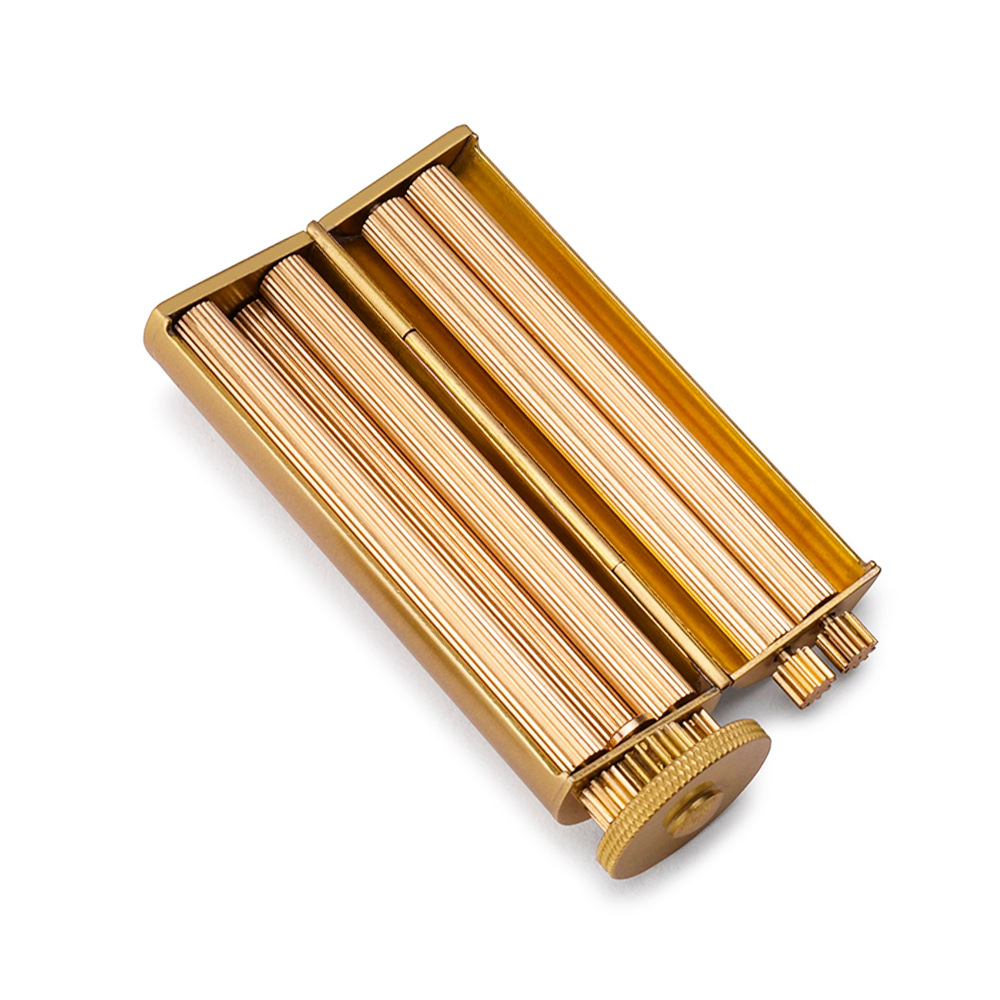 Title 4, Vintage Brass Cigarette Rolling Machine Pure Co...