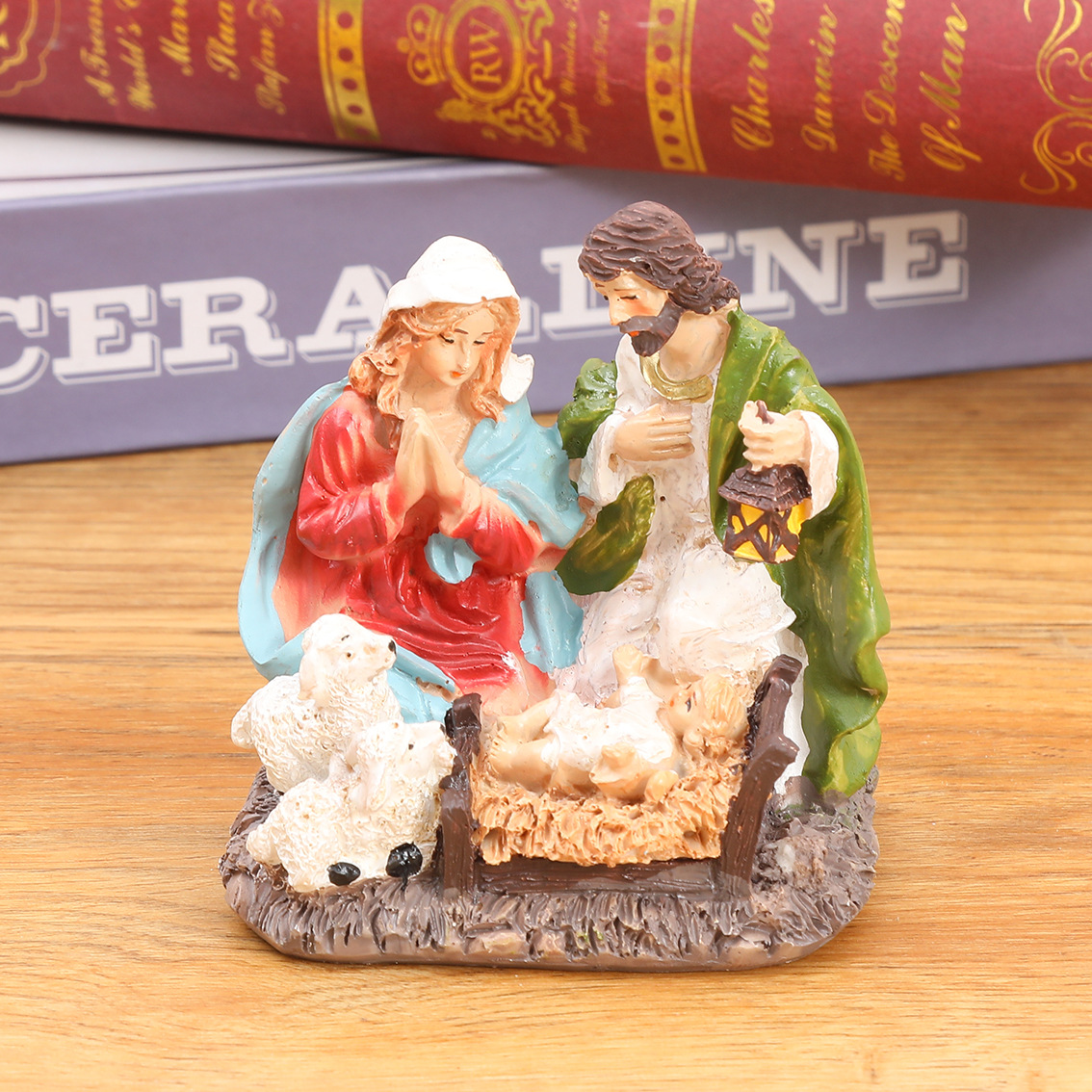 Title 3, Jesus Birth Ornaments Jesus Resin Crafts