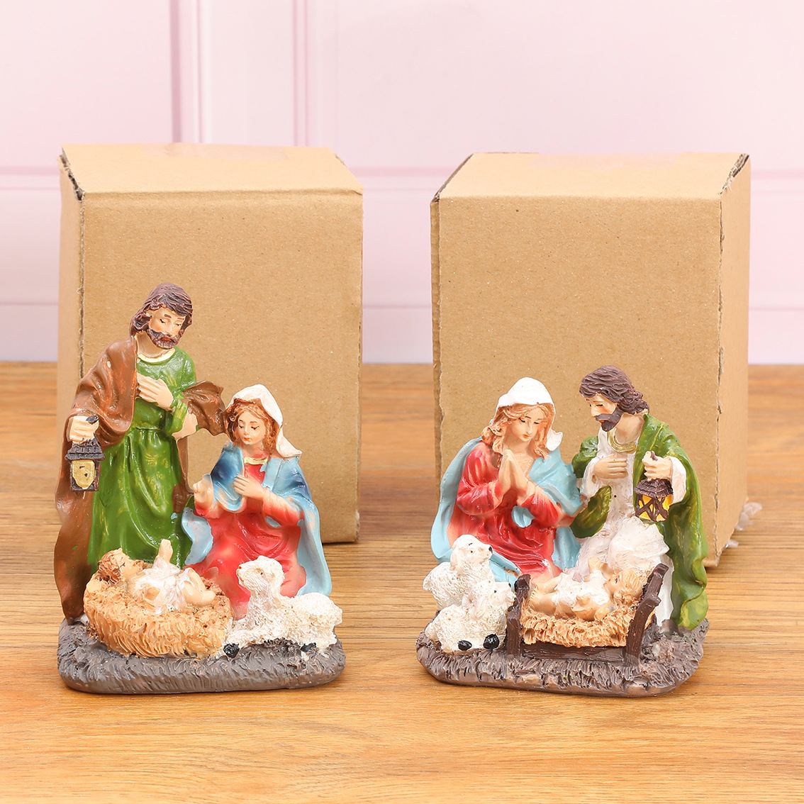 Title 4, Jesus Birth Ornaments Jesus Resin Crafts