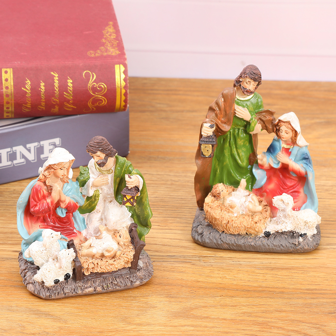 Title 9, Jesus Birth Ornaments Jesus Resin Crafts