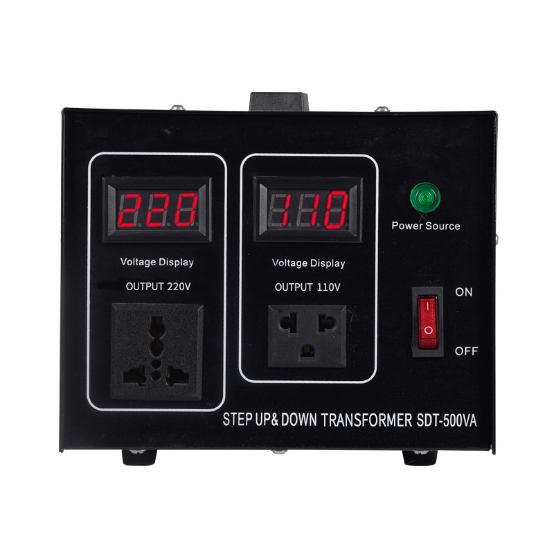 Title 1, Step-up And Step-down Transformer Digital Display