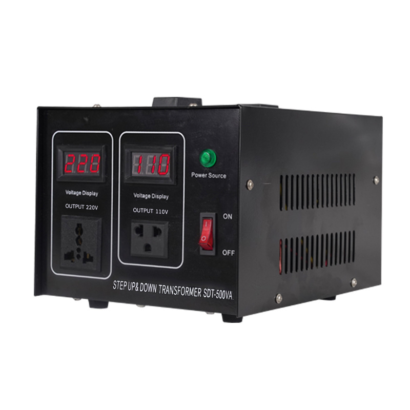 Title 4, Step-up And Step-down Transformer Digital Display