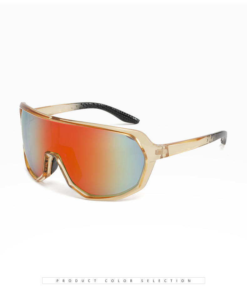 Title 4, Full-frame Colorful Cycling Sunglasses