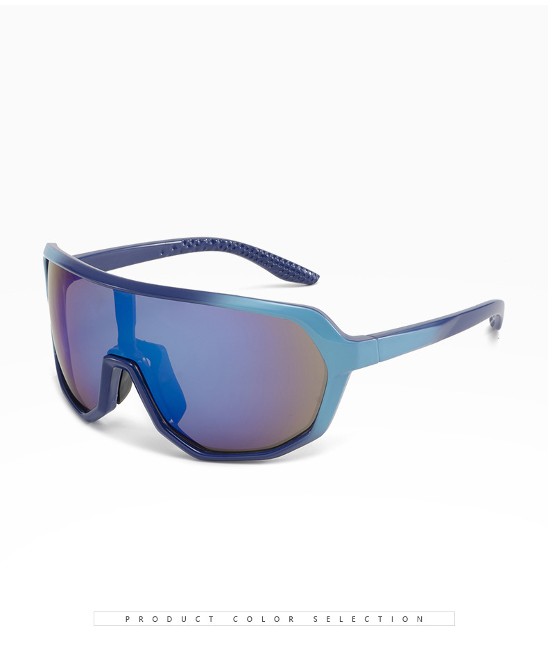 Title 10, Full-frame Colorful Cycling Sunglasses