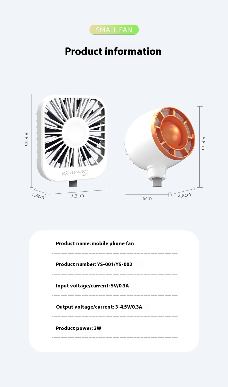 Title 1, USB Küçük Fan Mini Öğrenci Taşınabilir Yaratıcı...