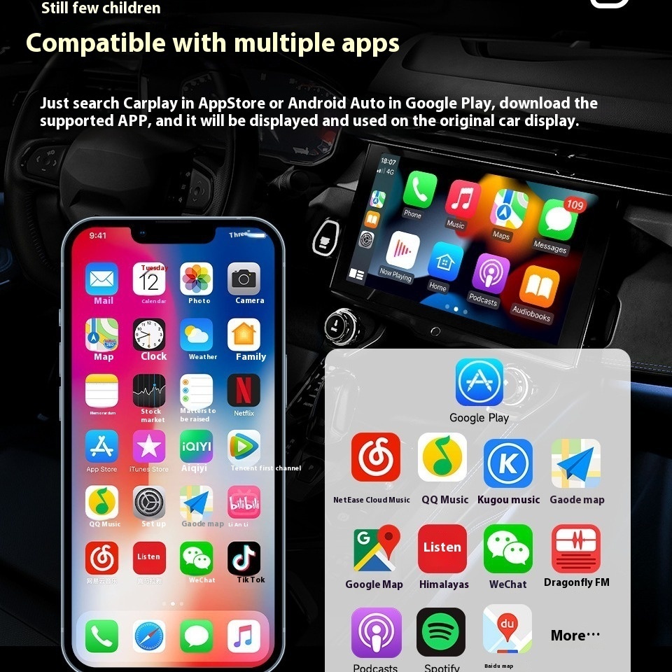 Title 2, Wired To Wireless Carplay Box Wireless Carplay ...