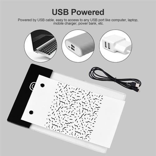 Title 2, Kit de Flip Book con Light Pad LED Tableta para...