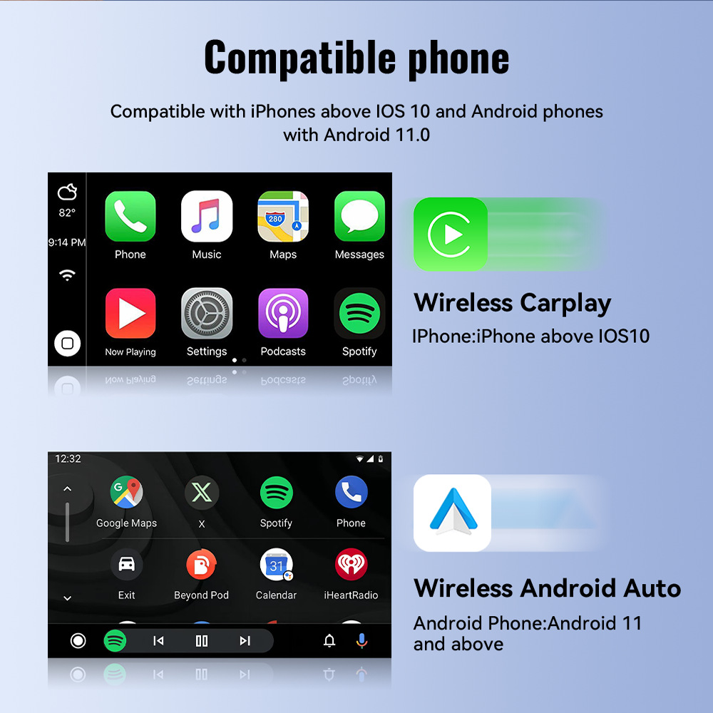 Title 3, Carplay Smart Box 2-in-1 Upgrade Wireless Carpl...