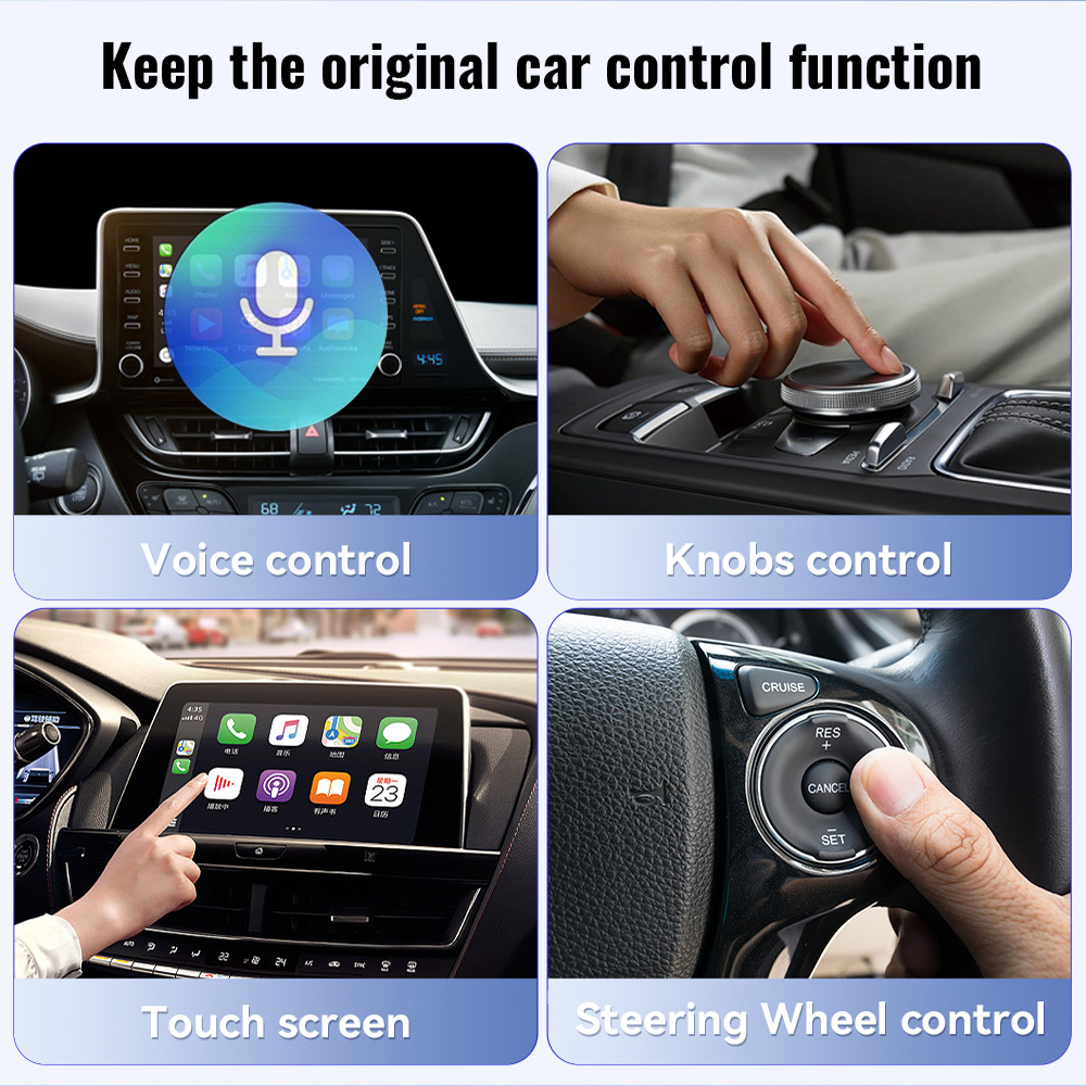 Title 5, Carplay Smart Box 2-in-1 Upgrade Wireless Carpl...