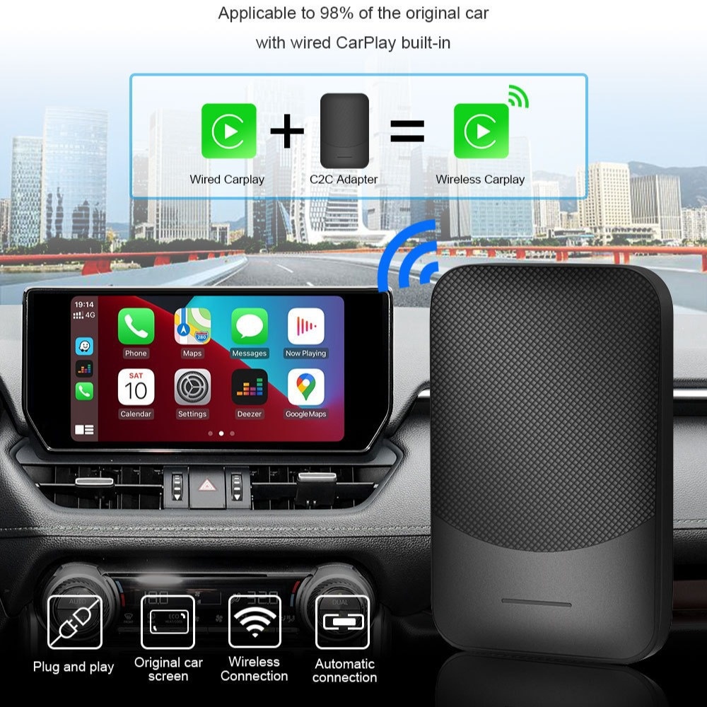 Title 5, Android Auto Car Infotainment Box Wired To Wire...