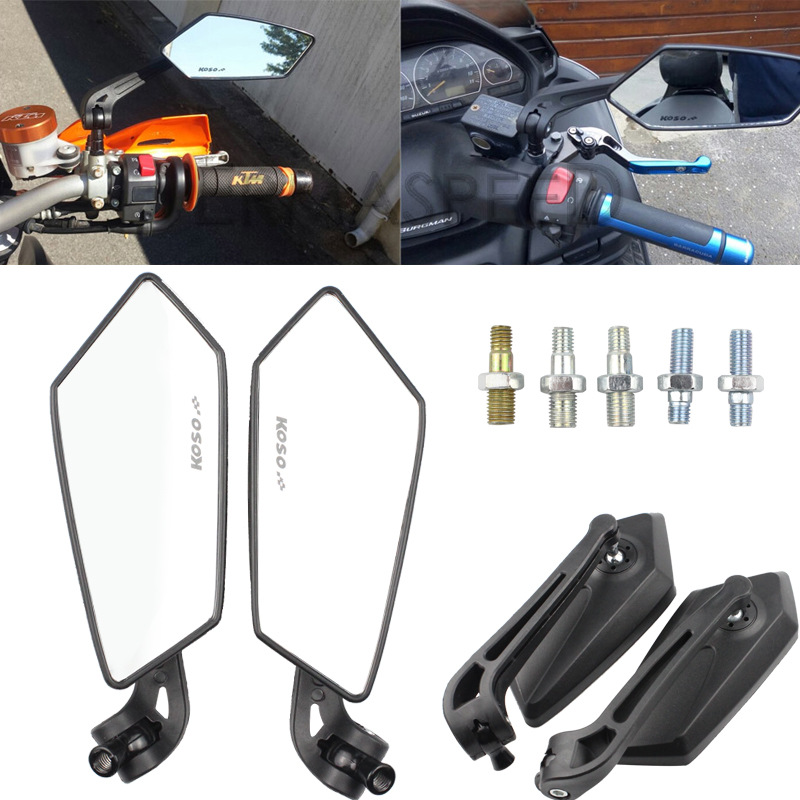 Title 1, Motorcycle Modified General Rearview Mirror Dia...