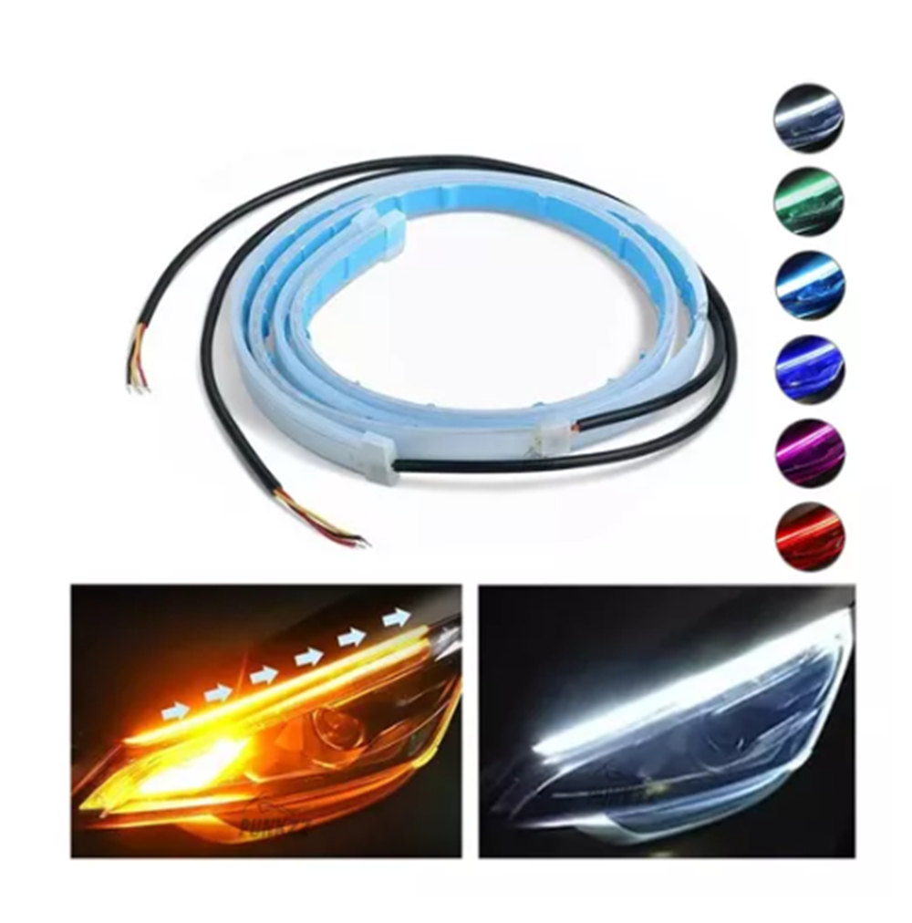 Title 5, Car Ultra-thin LED Guide Strip Daytime Running ...