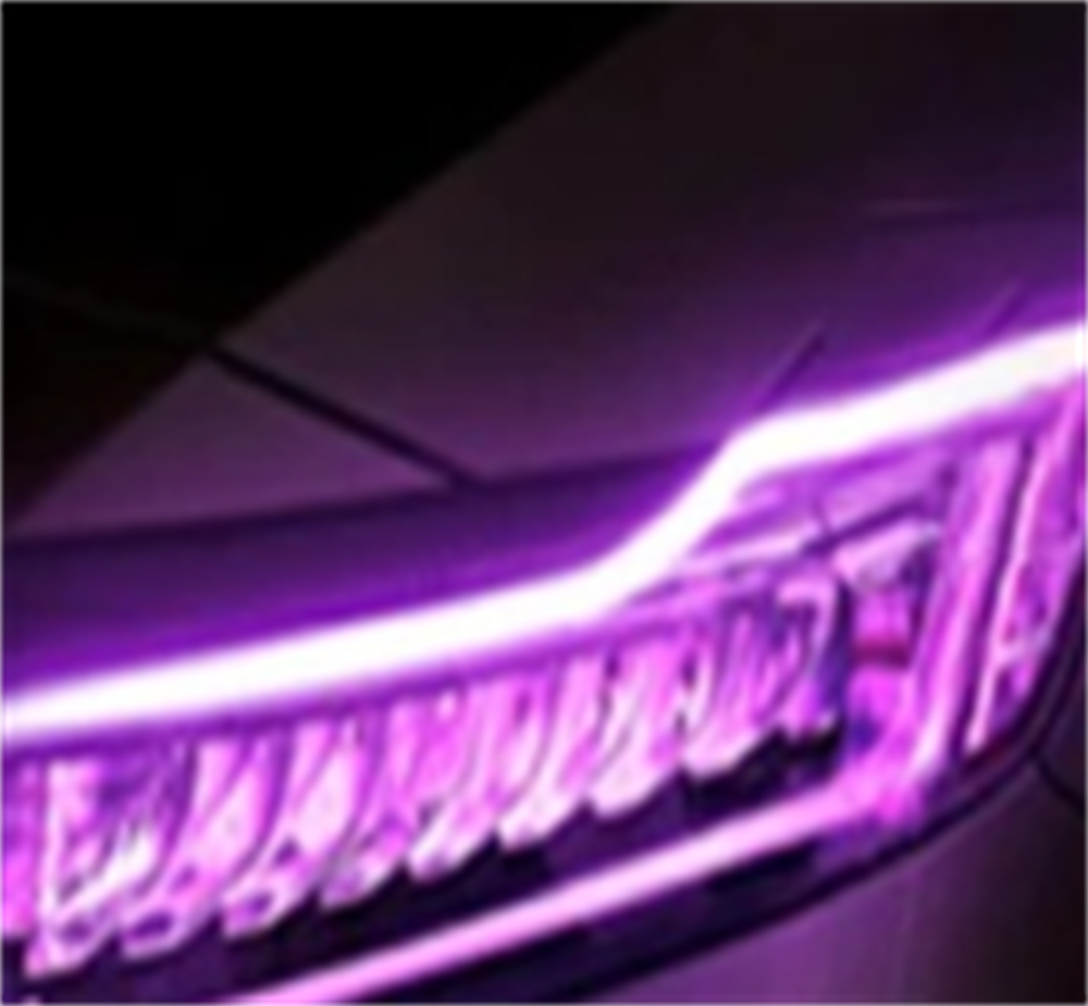 Title 9, Car Ultra-thin LED Guide Strip Daytime Running ...