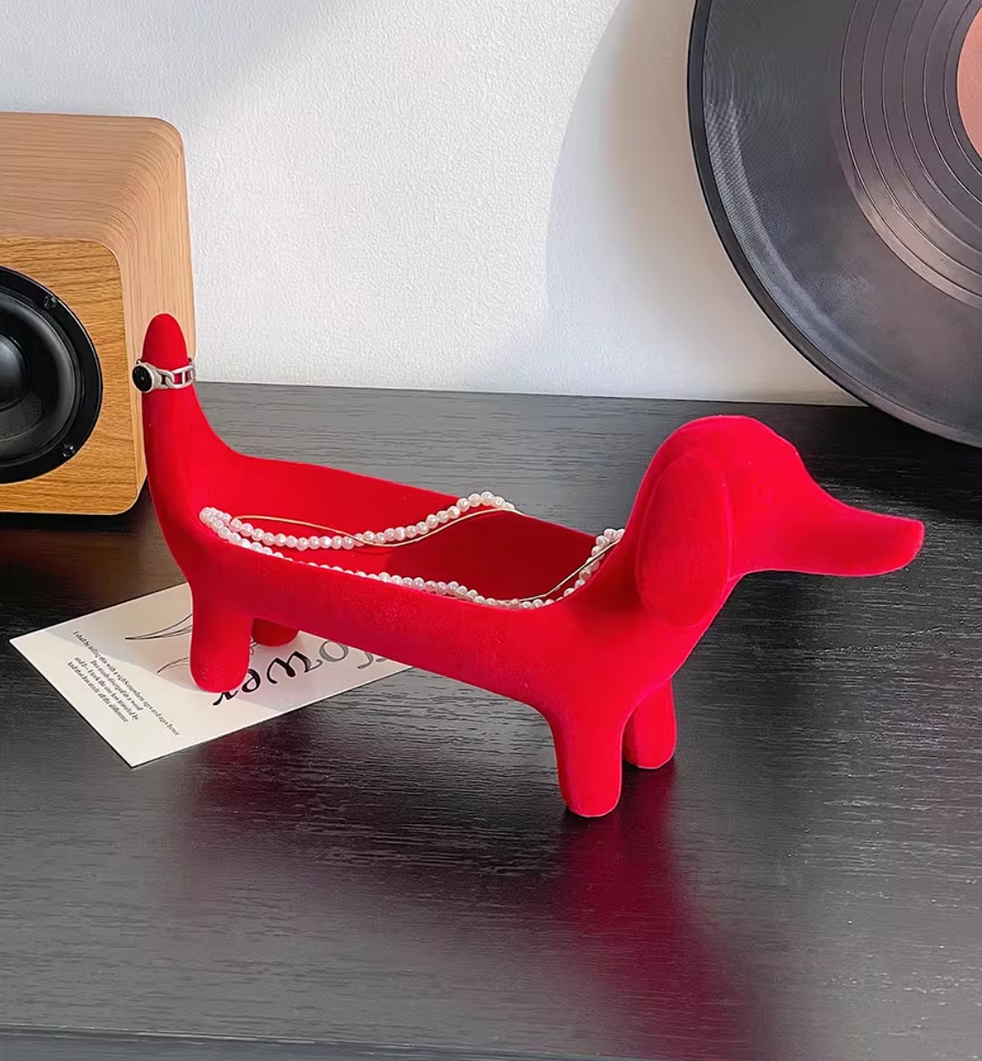 Title 2, Creative Sausage Dog Ornament Storage Decoratio...