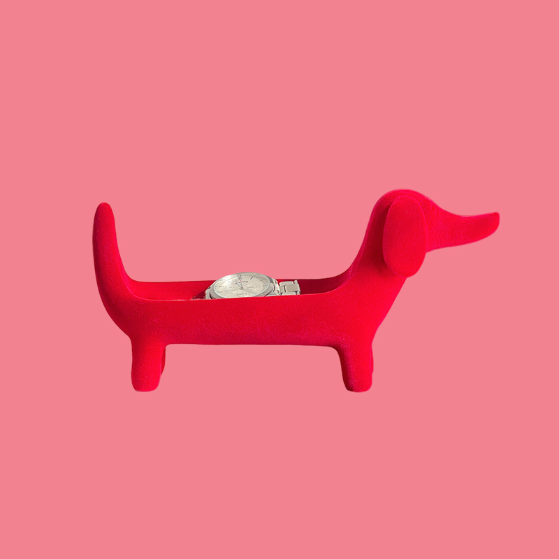 Title 7, Creative Sausage Dog Ornament Storage Decoratio...