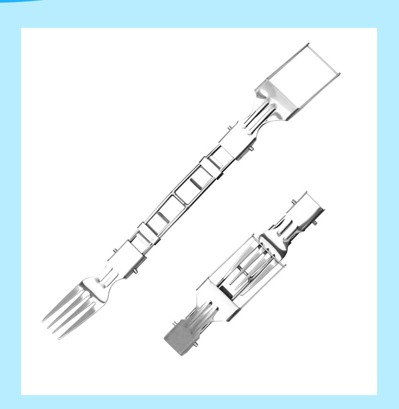 Title 6, Watermelon Cut Splitter Dual-use Fruit Fork