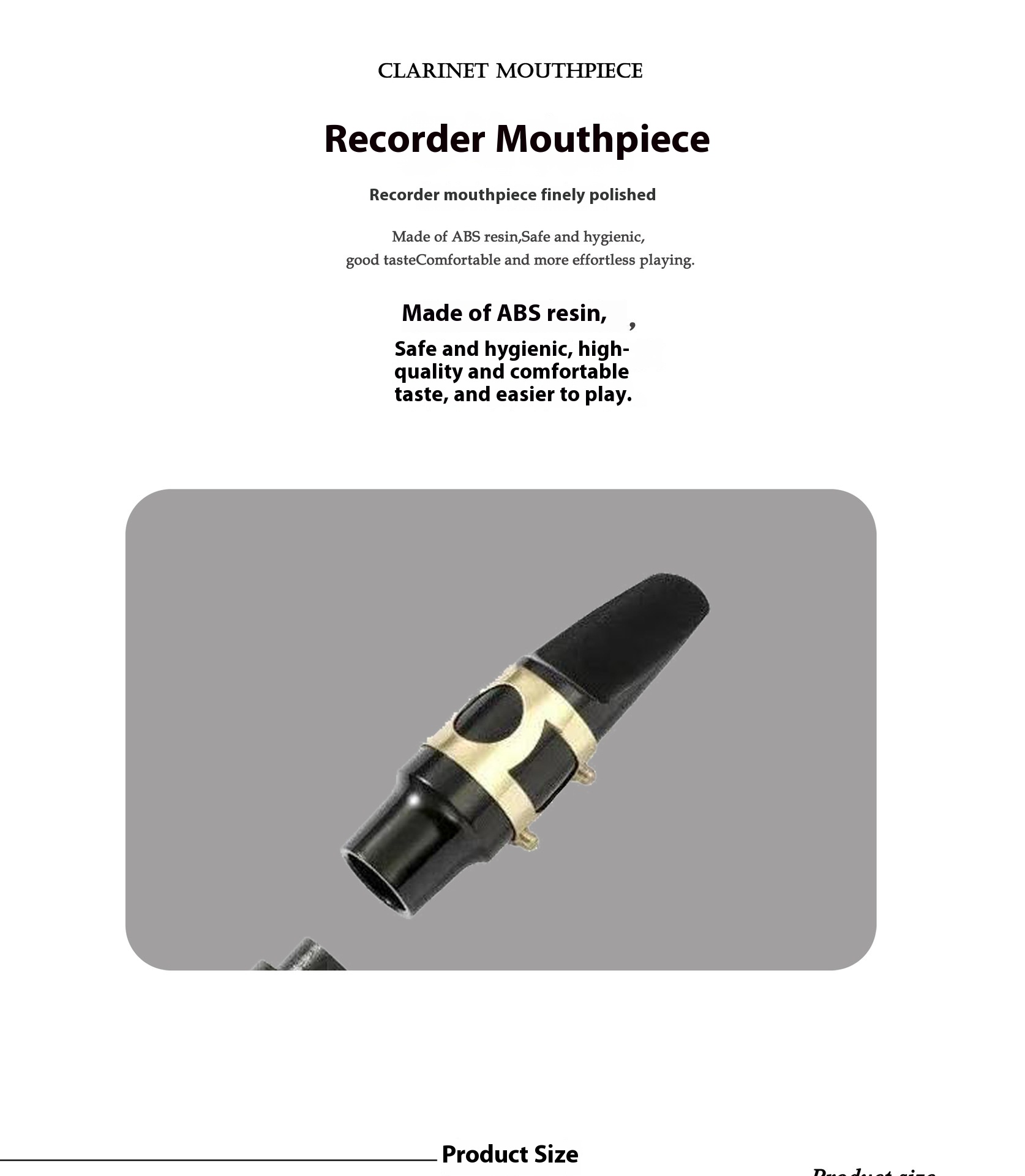 Title 5, Mini Sassofono Tascabile Portatile a 8 fori — P...