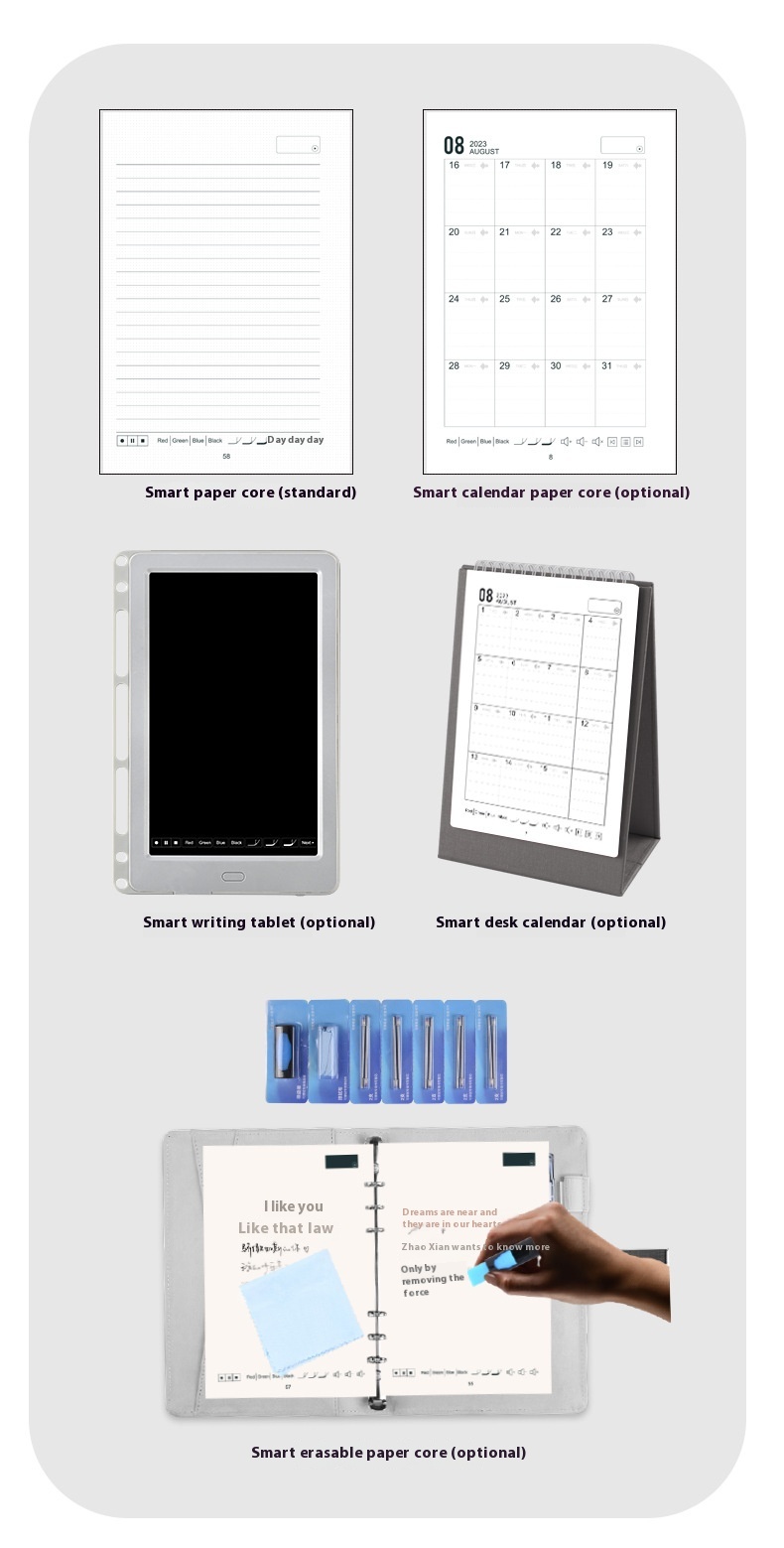 Title 6, Multi Functional Fingerprint Lock Notebook A5 P...