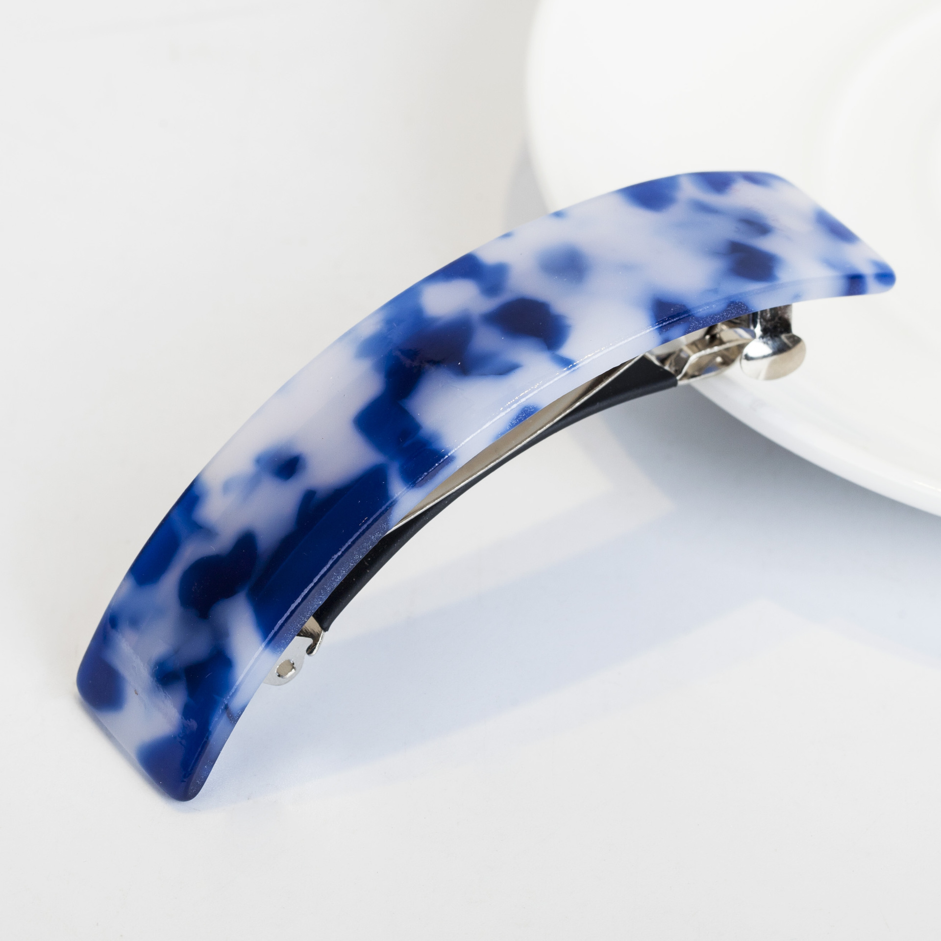 Title 3, Simple Leopard Print Acetic Acid Spring Hairpin