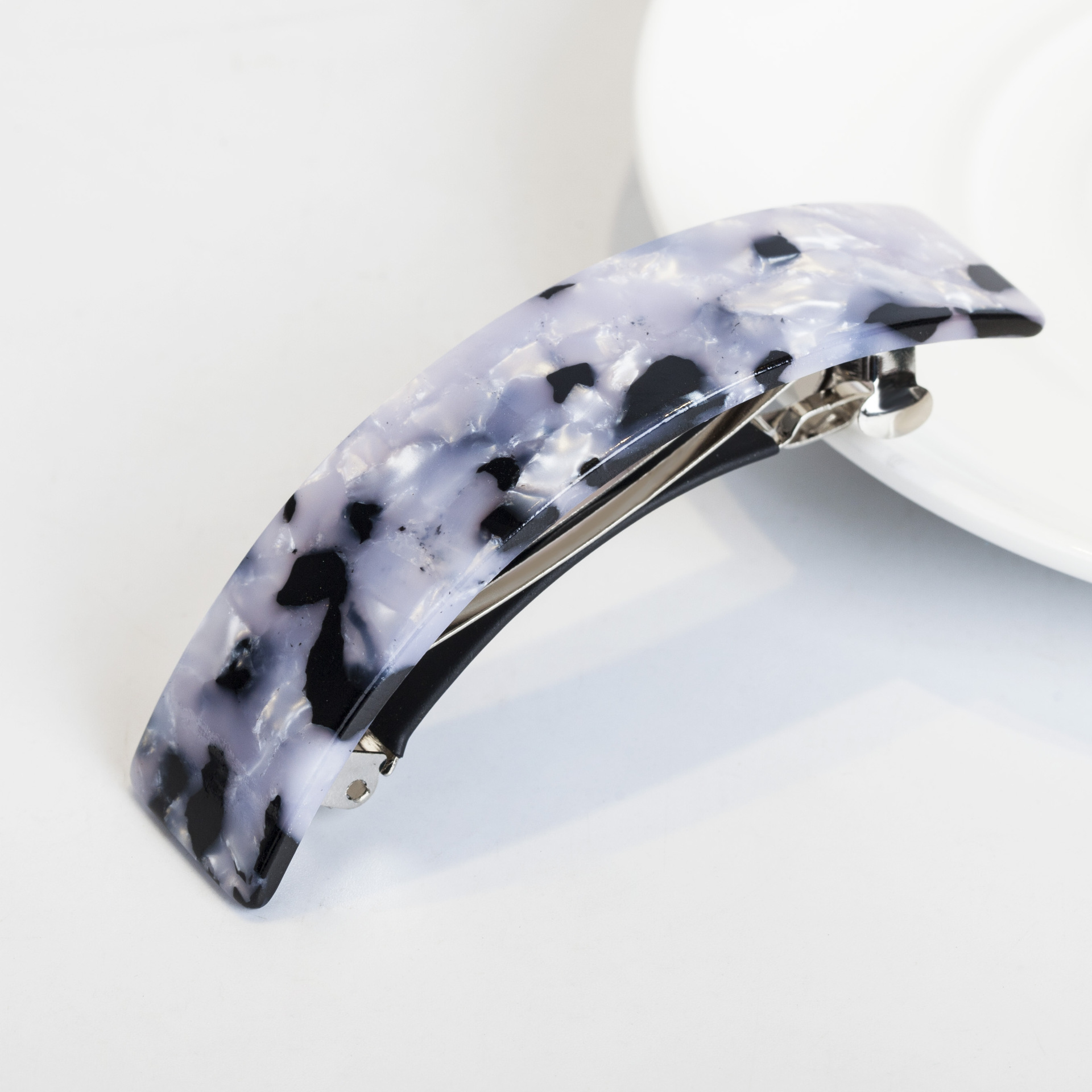 Title 4, Simple Leopard Print Acetic Acid Spring Hairpin