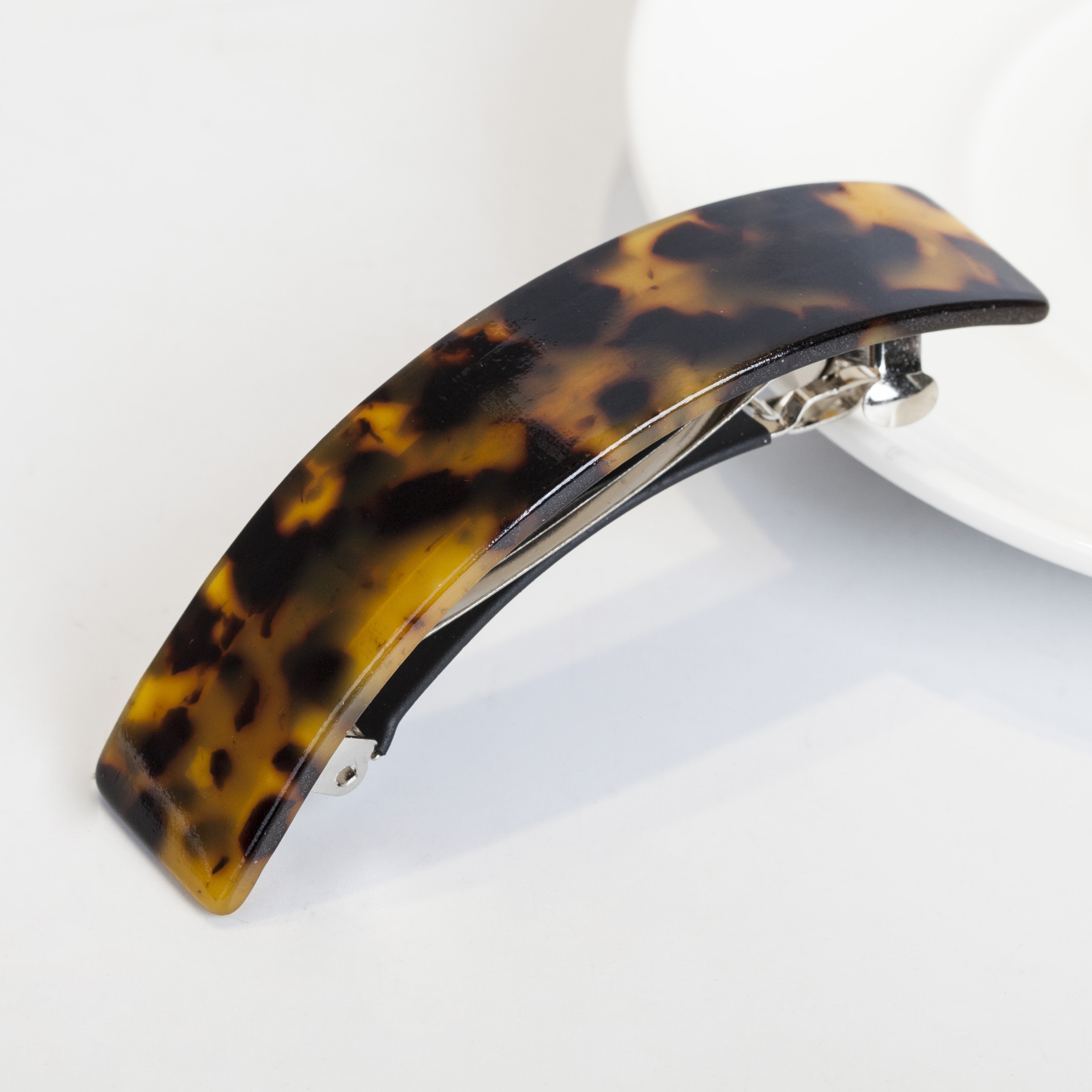 Title 6, Simple Leopard Print Acetic Acid Spring Hairpin