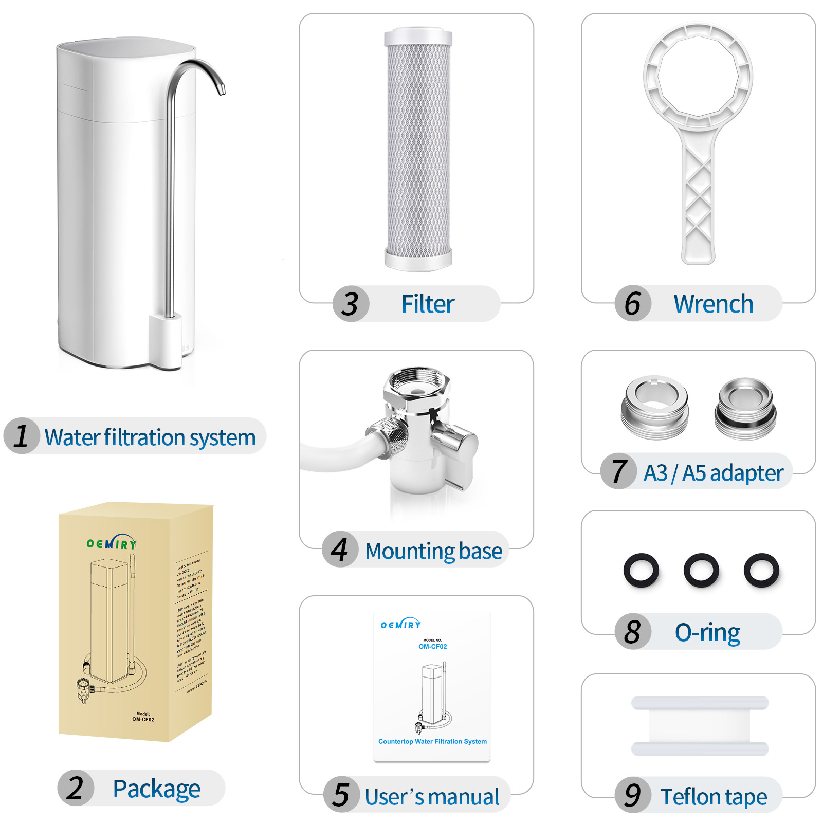 Title 4, Household Kitchen Desktop High-end Tap Water Di...