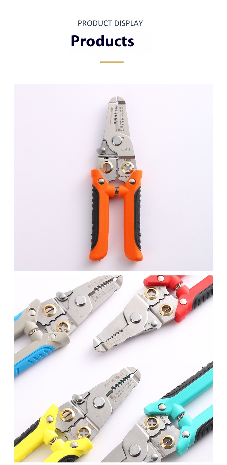 Title 3, 7-in-one Split Winding Wire Stripper