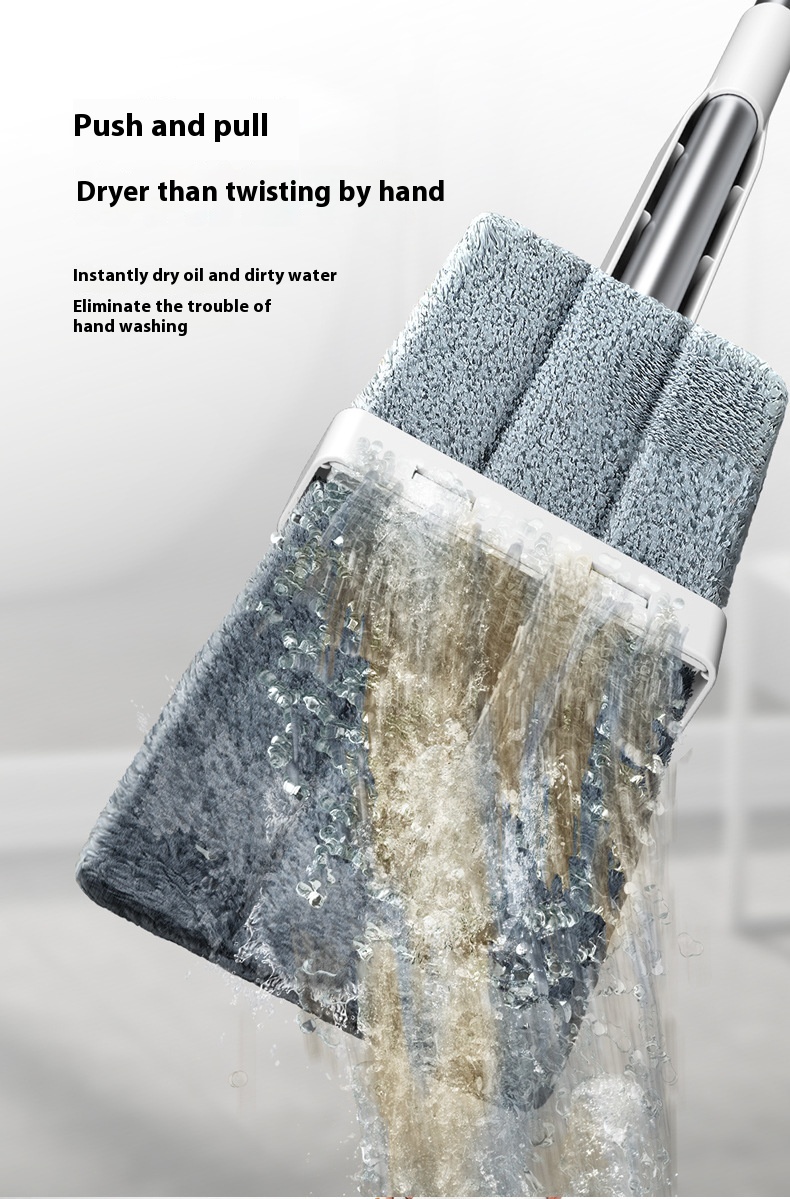 Title 6, Lazy Mop Hand Wash-free Household Flat Mop