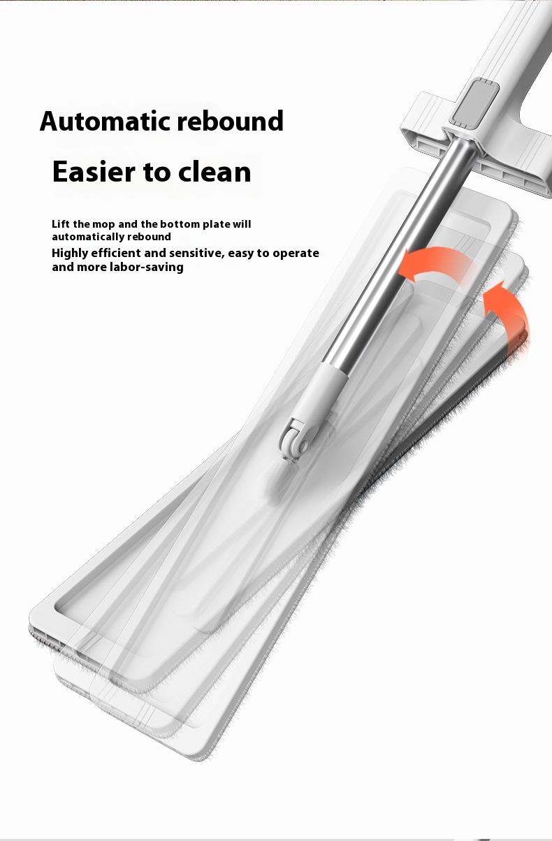 Title 7, Lazy Mop Hand Wash-free Household Flat Mop