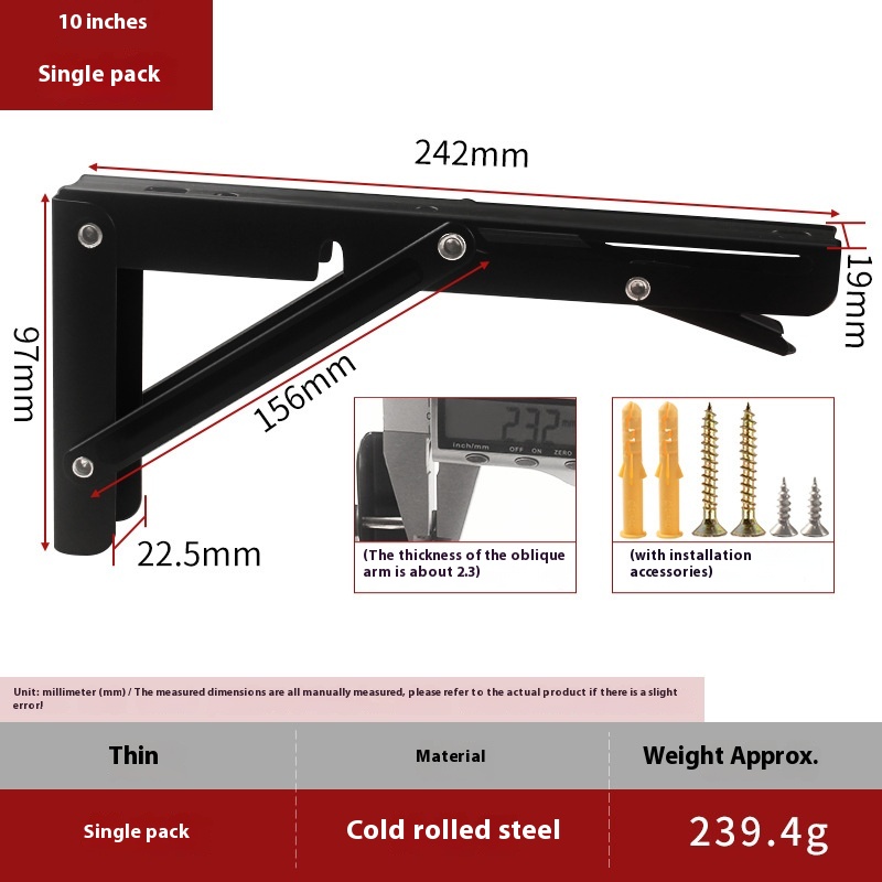 Title 4, Stainless Steel Triangle Folding Partition Hold...