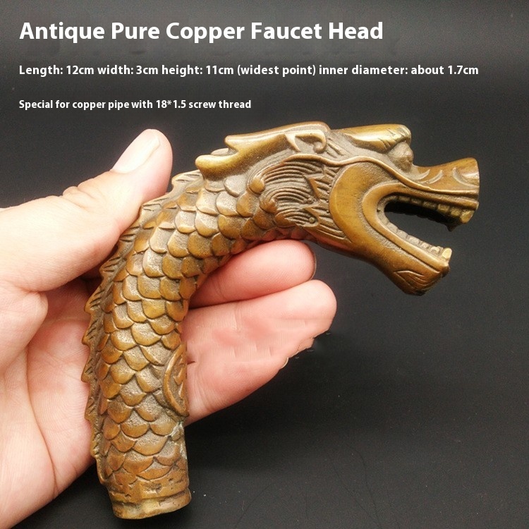 Title 2, Copper Walking Stick Solid Head Hand Pieces