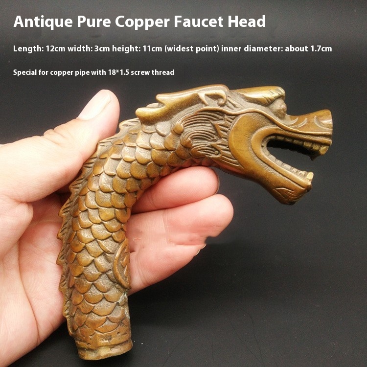 Title 5, Copper Walking Stick Solid Head Hand Pieces