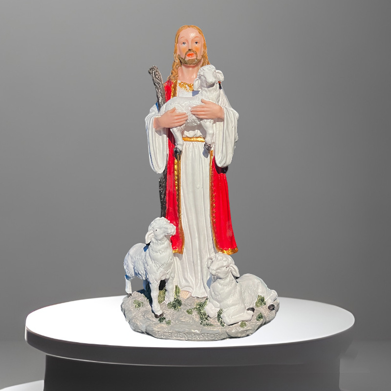 Title 1, Religion Manger Shepherd Jesus Christmas Resin ...