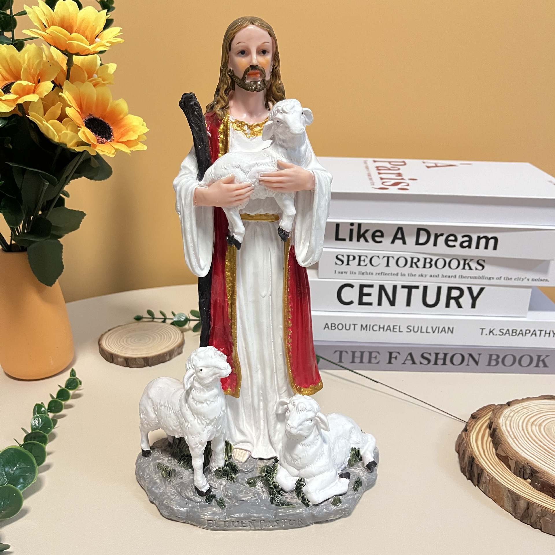 Title 3, Religion Manger Shepherd Jesus Christmas Resin ...