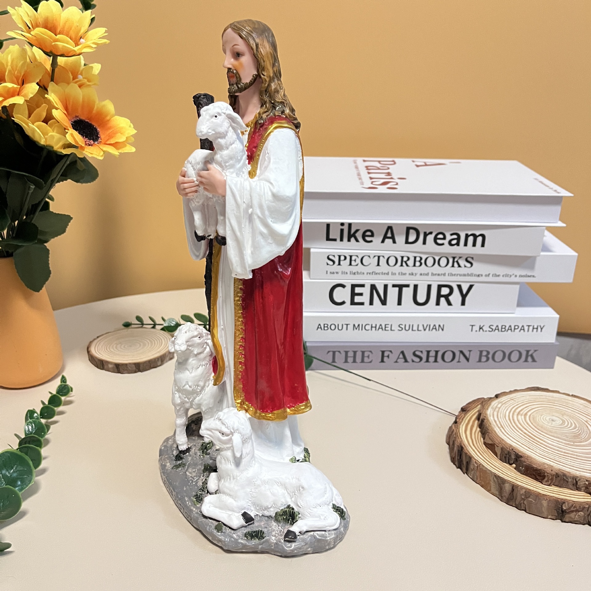 Title 5, Religion Manger Shepherd Jesus Christmas Resin ...