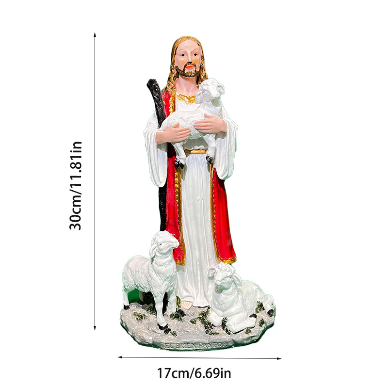 Title 7, Religion Manger Shepherd Jesus Christmas Resin ...