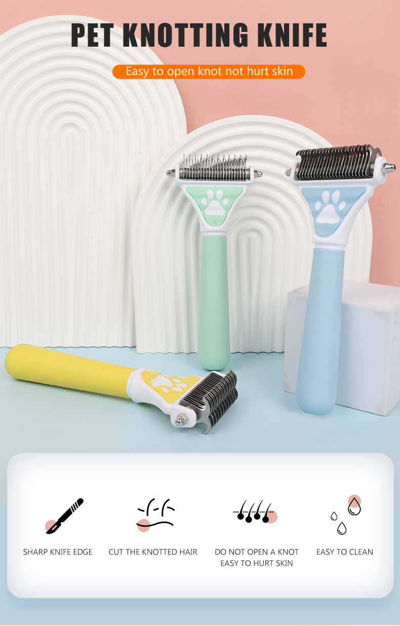 Title 1, Cepillo para perros quita pelo de mascotas de d...