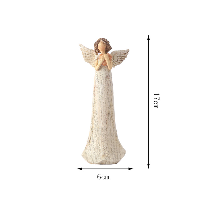 Title 5, Retro Creative Angel Artwork Desktop Decoration