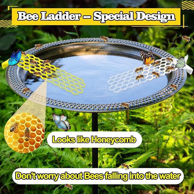 Title 7, Bee Insect Drinking Water Bee Ladder Insect Flo...