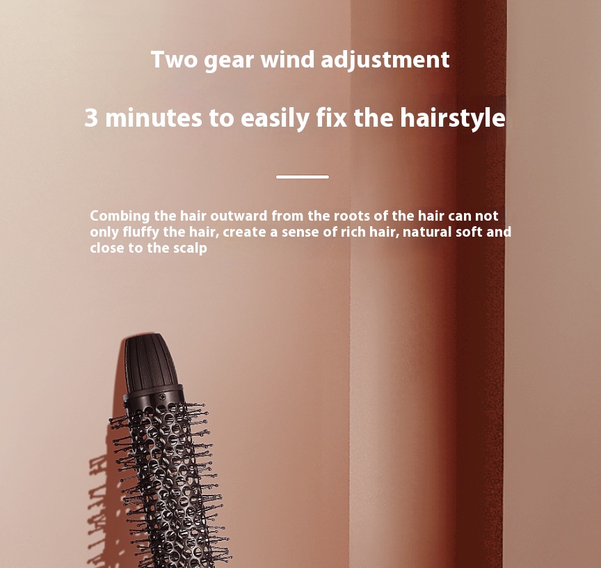 Title 2, Multifunctional Warm-air Comb Hair Curler And S...