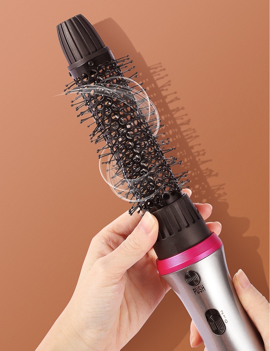 Title 5, Multifunctional Warm-air Comb Hair Curler And S...