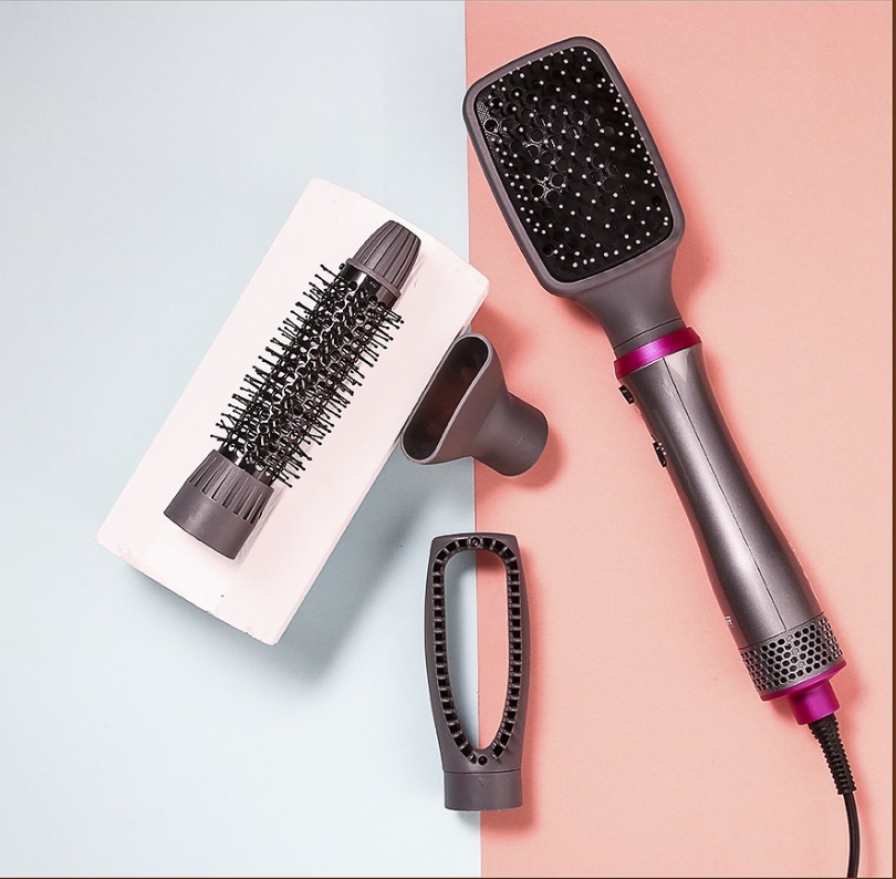 Title 8, Multifunctional Warm-air Comb Hair Curler And S...