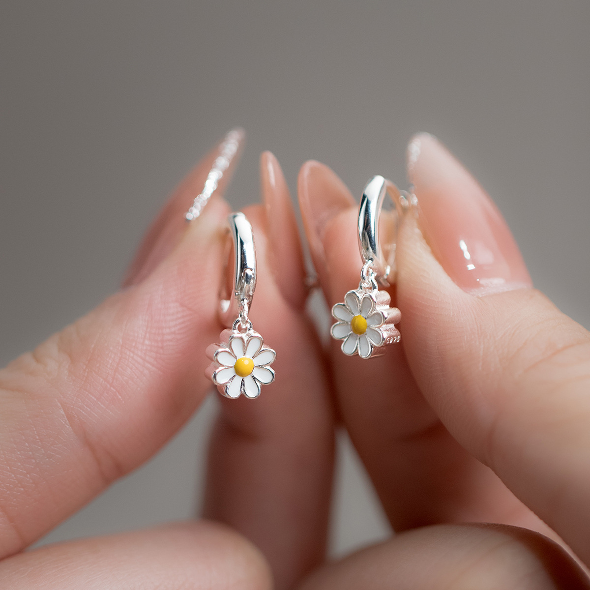 Title 2, Cute Little Flower Earrings