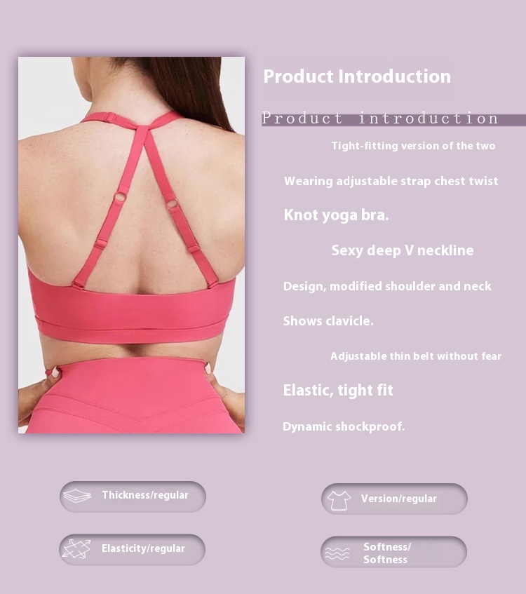 Title 8, Soutien-gorge de yoga haut de gamme, antichoc e...