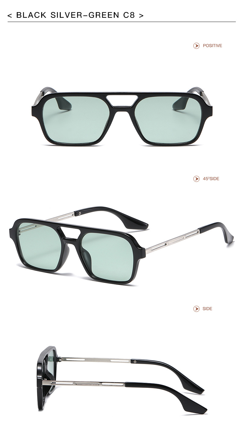 Title 18, Gafas de sol cuadradas grandes para hombre con ...