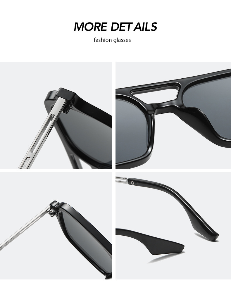 Title 19, Gafas de sol cuadradas grandes para hombre con ...