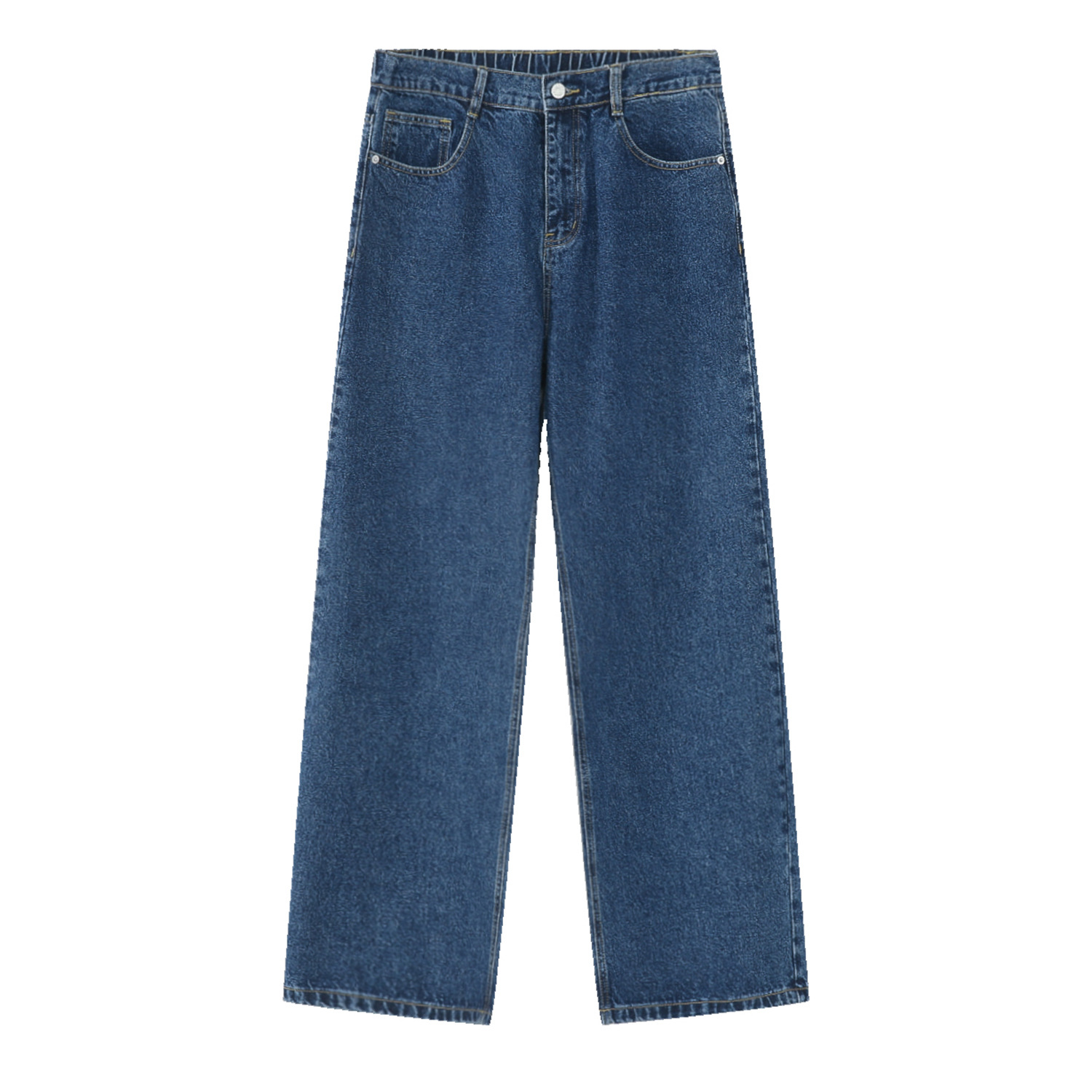 Title 9, Jeans casual dritti dritti in vita elastica ver...