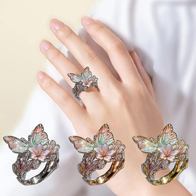 Title 2, Adjustable Elegant Transparent Crystal 3D Shini...