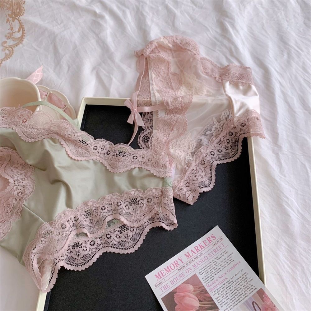 Title 4, Sexy Lace Underwear Women Girl Student Underwea...